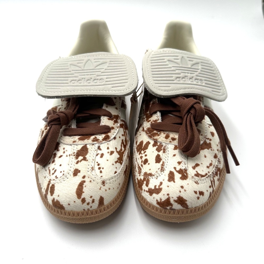 Adidas Samba LT Cow Print Pack Brown Fur JS3931 Women's Sneakers Size 6 NEW - Picture 2 of 6